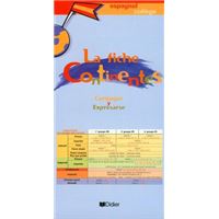 Continentes collège LV2 -Fiches mémento de révisions