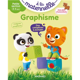 Graphisme Petite section 3-4 ans - A la maternelle