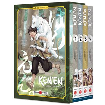 Ken'en - Comme chien et singe - coffret - vol. 01 à vol. 04