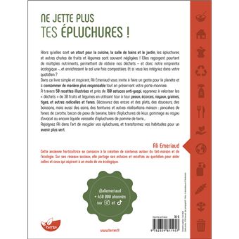 Ne jette plus tes épluchures ! - Valoriser les déchets des fruits et légumes