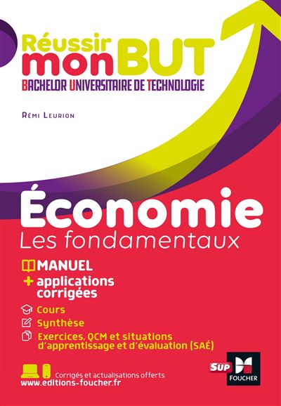 Reussir mon BUT  Bachelor universitaire de technologie - Eco