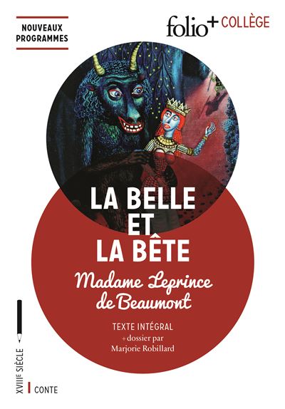 Jeanne-Marie Leprince De Beaumont Homme Rose La Belle Et La Bête : Texte Intégral - Image 2