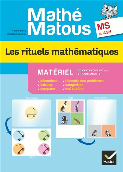 Mathé-Matous MS, éd. 2012 - Les rituels mathématiques, Matériel - Valérie Barry-Soavi - broché