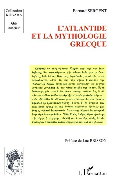 L'Atlantide et la mythologie grecque