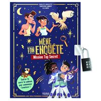Mène ton enquête : Mission Top Secret (avec cadenas)