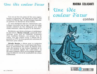 Une idée couleur d'azur - Marina Colasanti - broché 