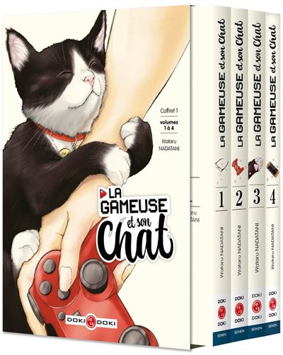 La Gameuse et son chat - Coffret vol. 01 à 04
