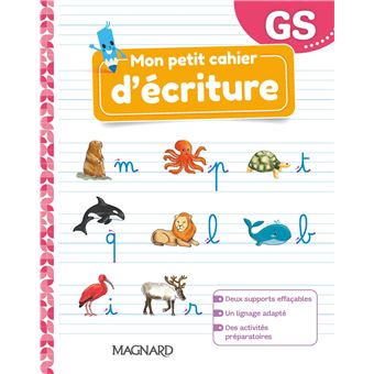 Mon petit cahier d’écriture Grande section (2021) - Cahier - 1