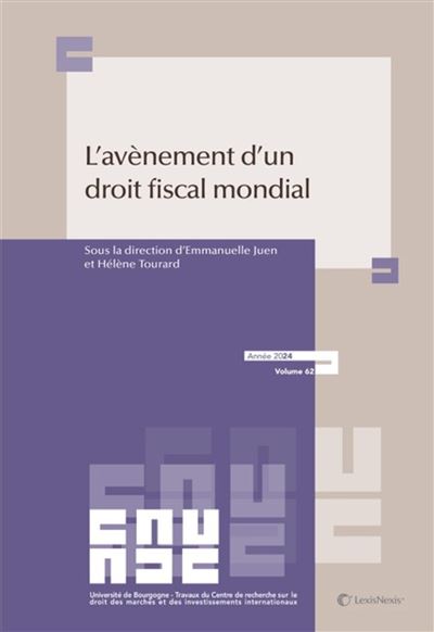 L'avenement d'un droit fiscal mondial