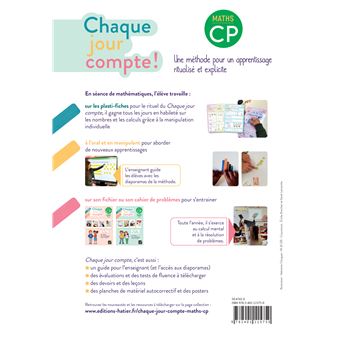 Chaque jour compte - Maths CP - Ed. 2025 - Cahier de problèmes