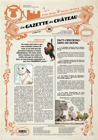 Le Château Des Animaux - La Gazette Du Château - Tome 14 (2025)