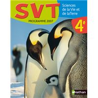 Sciences de la Vie et de la Terre 4e 2007