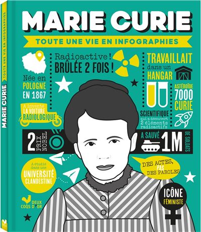 Marie Curie - Collectif - Deux Coqs D'or - cartonné - Document jeunesse - Deux Coqs D'or