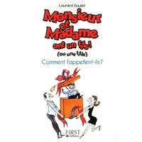 Petit livre de - Monsieur et madame ont un fils