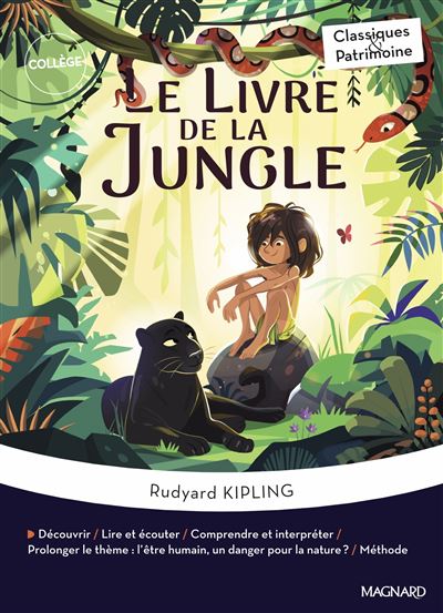 Yoto Le Livre De La Jungle – Carte Audio Pour Yoto Player Et Mini – Adaptation Rudyard Kipling – 2h04 D’écoute – Dès 7 Ans – Grand Classique En Français
