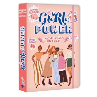 Agenda scolaire girl power 2023 - 2024 - broché - Collectif, Livre tous les  livres à la Fnac