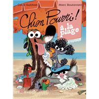 Chien Pourri à la plage