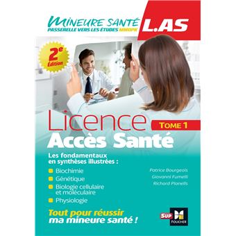 LAS - Licence Accès Santé - Tome 1 - 2e édition - 1