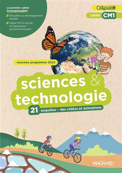 Cahier Odysseo Sciences et Technologie CM1 (2024)