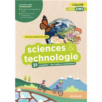 Cahier Odysséo Sciences et Technologie CM1 (2021)