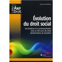 Evolution du droit social