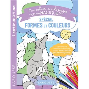 Coloriages magiques formes et couleurs - 1