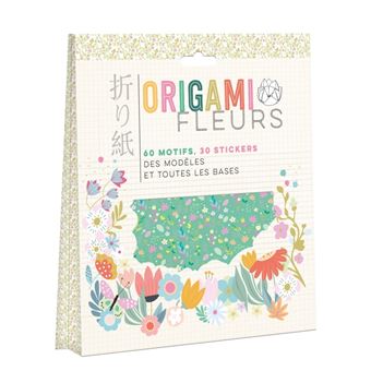 Pochette origami - Fleurs