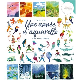 Une année d'aquarelle par Bleu Tango - 1