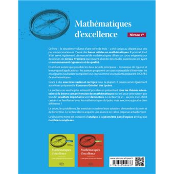 Mathématiques d'excellence - Niveau Première