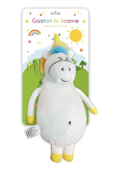 Les Emotions De Gaston La peluche Gaston la licorne Aurelie Chien Chow Chine Achat Livre fnac