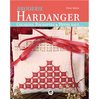 Broderie Hardanger - coussins, pochettes et petits sacs - 1