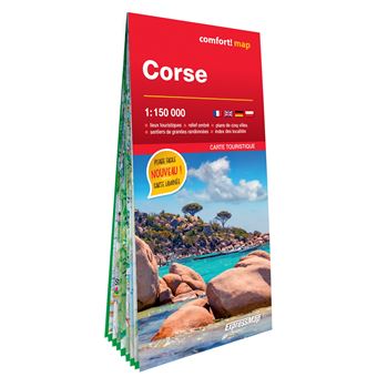 Corse 1/150.000 (carte grand format laminée) - 1