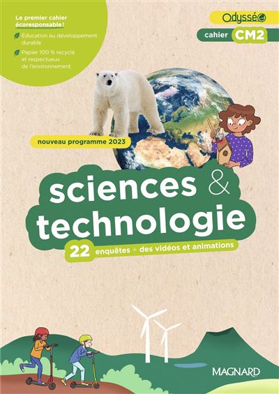 Cahier Odysseo Sciences et Technologie CM2 (2024) - Nathalie