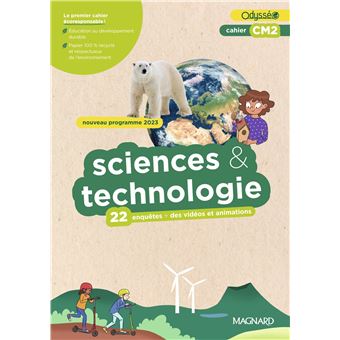 Cahier Odysséo Sciences et Technologie CM2 (2024)