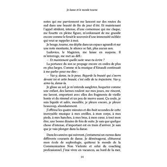 Je danse et le monde tourne