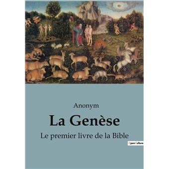La Genèse - 1