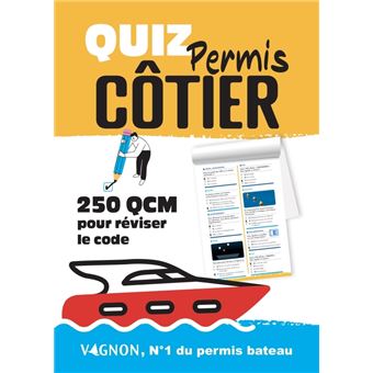 Qcm Code Quiz permis côtier - 250 QCM pour réviser le code - Dernier livre de ...