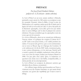 Le Livre d'Hénoch ou l'apocryphe censuré de la Bible