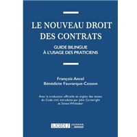 Le nouveau droit des contrats