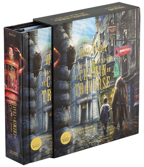 Harry Potter : Le grand livre pop-up du Chemin de Traverse - Matthew Reinhart - Box