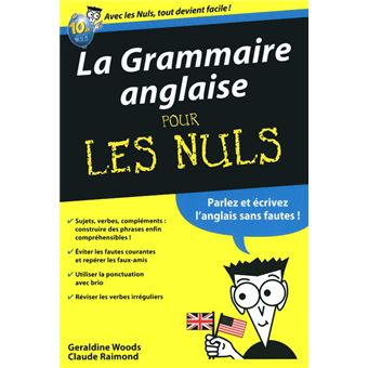 Pour Les Nuls - Grammaire anglaise Poche Pour les nuls (La) - GERALDINE ...