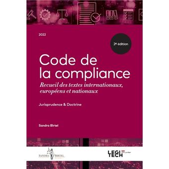 Code de la compliance - 1