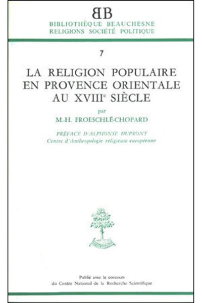 Bb n7 - la religion populaire en provence orientale au xviii