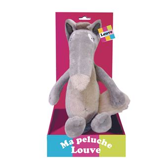 Loup 34 Cm Boite Peluche Louve Orianne Lallemand El onore loup-34-cm-boite-peluche-louve-orianne-lallemand-el-onore