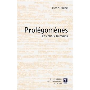 Prolegomenes - 1