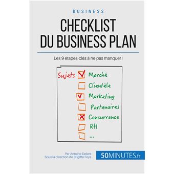 Checklist du business plan - 1