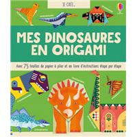 Mes dinosaures en origami