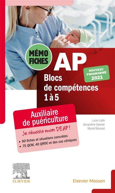 MEMO FICHES AP BLOCS DE COMPETENCE 1 A 5 - AUXILIAIRE DE PUERICULTURE - 01/2023 - Image 3