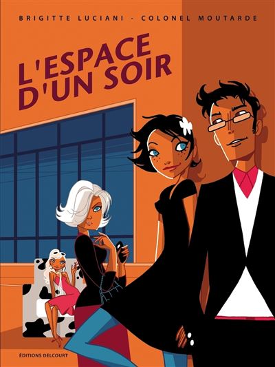 L'Espace d'un soir - Brigitte Luciani - Delcourt - cartonné - Bande dessinée
