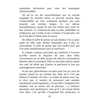 La Maîtrise de soi-même par l'autosuggestion consciente